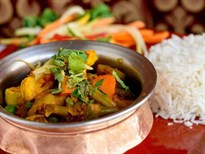 E Vegetable Curry