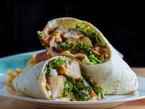 Desi-Chicken-Wrap